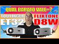 QUAL PROJETO BARATO PRATICAMENTE IGUAIS VALE MAIS APENA? TOUYINGER ET32 OU FLIXTONE D8W. Geek494