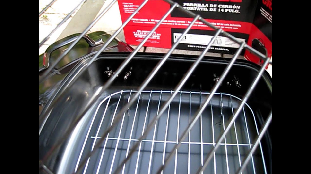 Backyard Grill 14 Charcoal Grill Review 10 Walmart YouTube