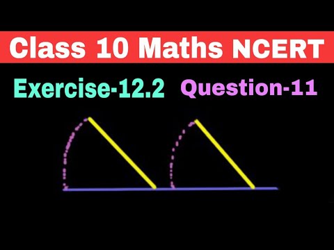 Area Related to Circle Class 10 Exercise 12.2 Question 11 || Chapter 12 Class 10 CBSE NCERT Maths