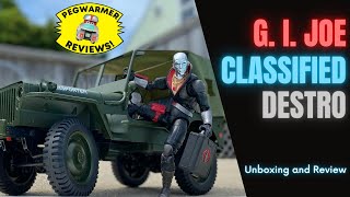 Pegwarmer Reviews - G.I. Joe Classified Destro: Unboxing, Review, and Comparison