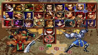 Samurai Shodown V Special TheMorden vs Beautiful Puke waifu