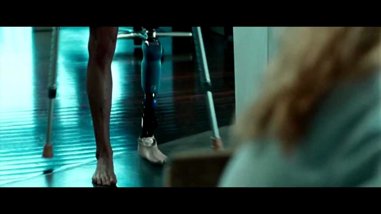 Amputation in movies: Til Schweiger sporting a high-tech prosthesis leg - YouTube