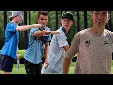 Team Discmania Doubles! Back 9 (Buhr, Harris, Anttila, Hyytiainen)