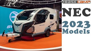 Basecamp 2023 models at the NEC show