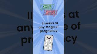 Facts or Myths: The abortion pill works at any stage of pregnancy. #factsormyths #getthefacts
