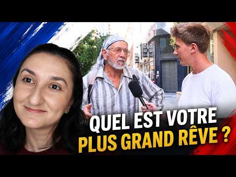 🇫🇷 WHAT DO FRENCH PEOPLE DREAM ABOUT - Street interview \ Un micro-trottoir