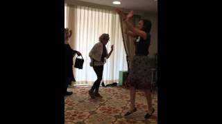 91 YEAR OLD DANCING GRANDMA TEARS UP DANCE FLOOR