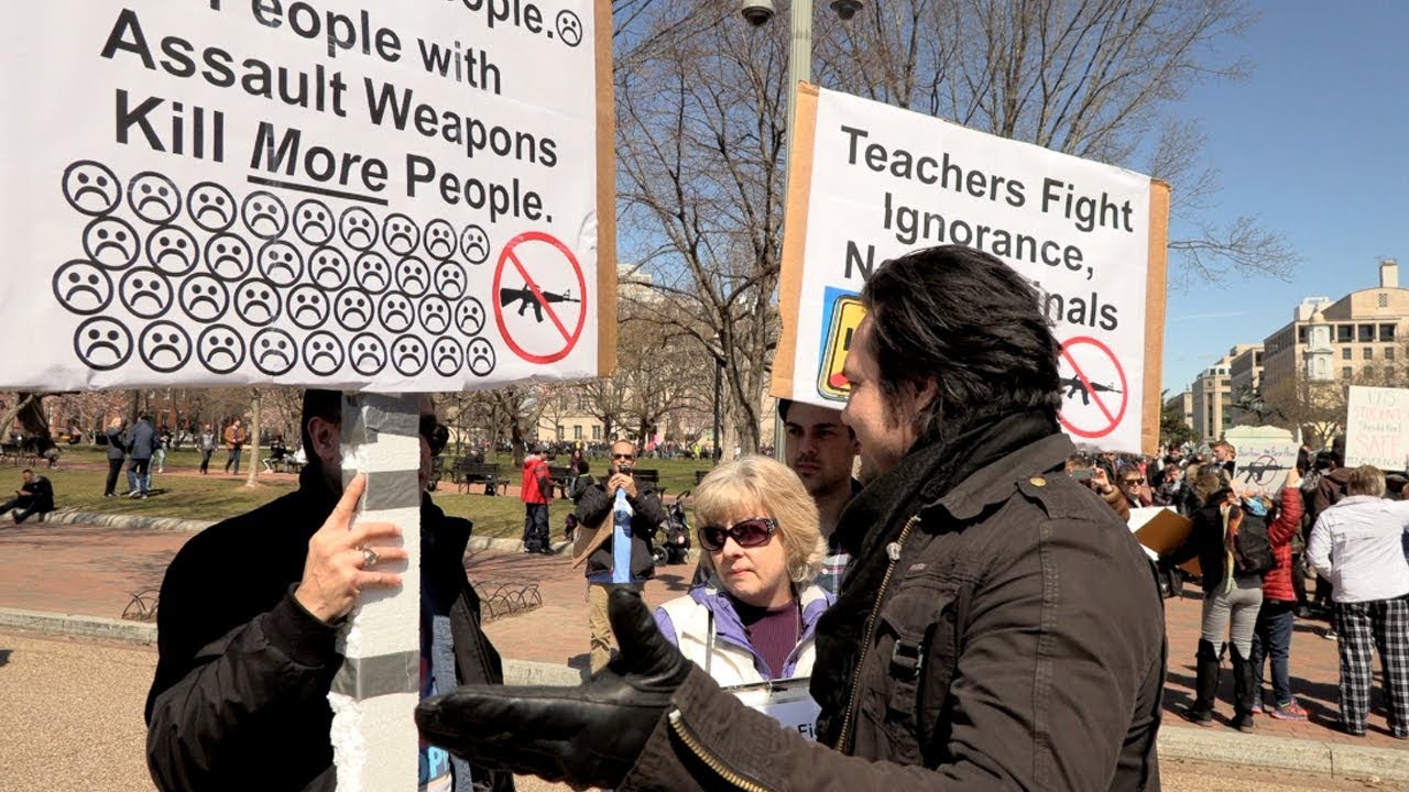March For Our Lives Protest of Feels Over Facts - YouTube