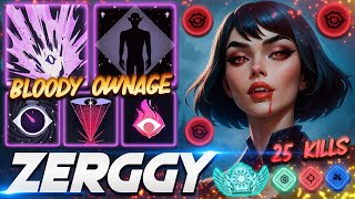 Zerggy Mina BLOODY OWNAGE 25 KILLS - Deadlock Pro Gameplay &amp; Guides [Watch &amp; Learn]