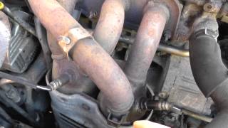 Toyota Avensis O2 Sensor Locations Bank 1 & 2, Sensor 1 & 2