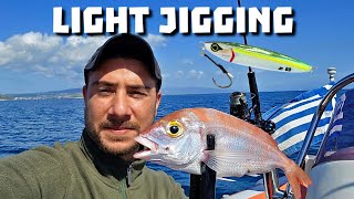 Η ΑΡΧΗ μιας νέας περιπέτειας… Πρώτο ψάρεμα με Light Jigging!!! 🎣