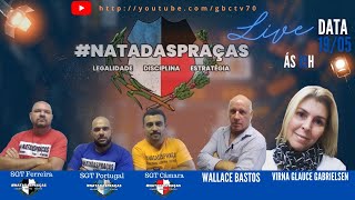No dia 19/05/21, o #NATADASPRAÇAS realiza sua 10ª LIVE no YOUTUBE, recebendo convidados especiais.