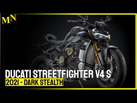 2021 Ducati Streetfighter V4 S Dark Stealth with Euro5 | MOTORCYCLES.NEWS