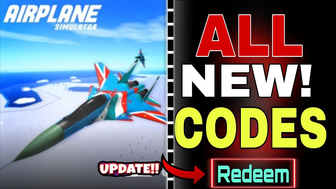 ALL NEW AIRPLANE SIMULATOR ROBLOX CODES 2026 AIRPLANE SIMULATOR Maxresdefault
