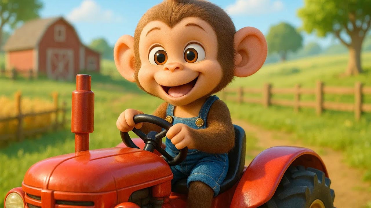 Monkey Banana - Monkey Farm #108 | Harvesting Tractor