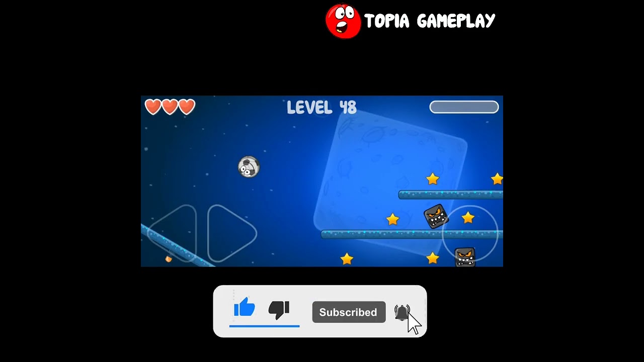 Red Ball 4 Level 18 vs 38 vs 48 with Soccerball 