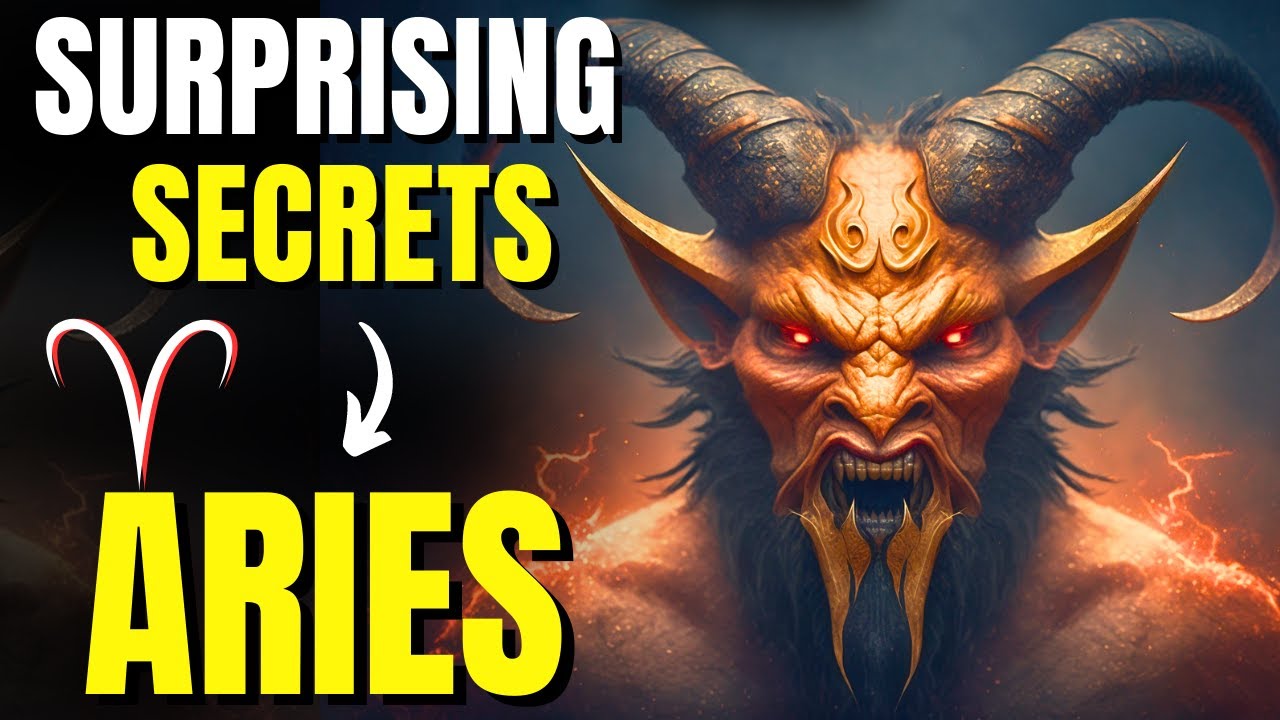 SECRETS And FACTS Of The ARIES Zodiac Sign Personality ♈