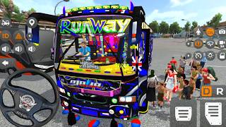 💥Bus simulator Indonesia Different Map Mod Full Passenger Load Android Gameplay Video screenshot 3
