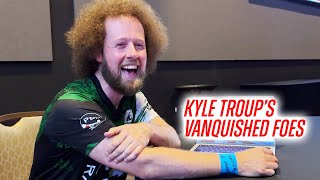 Does Kyle Troup remember his title-match opponents? Details