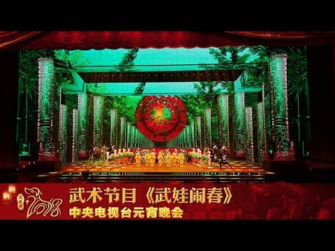 [2018元宵晚会]武术《武娃闹春》 表演：山东省莱州中华武校 | CCTV春晚