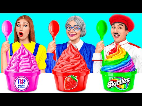 Me vs Grandma Cooking Challenge | Awesome Food Challenges by Mega DO