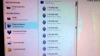 Create Array Raid 5 HP Storage D2600