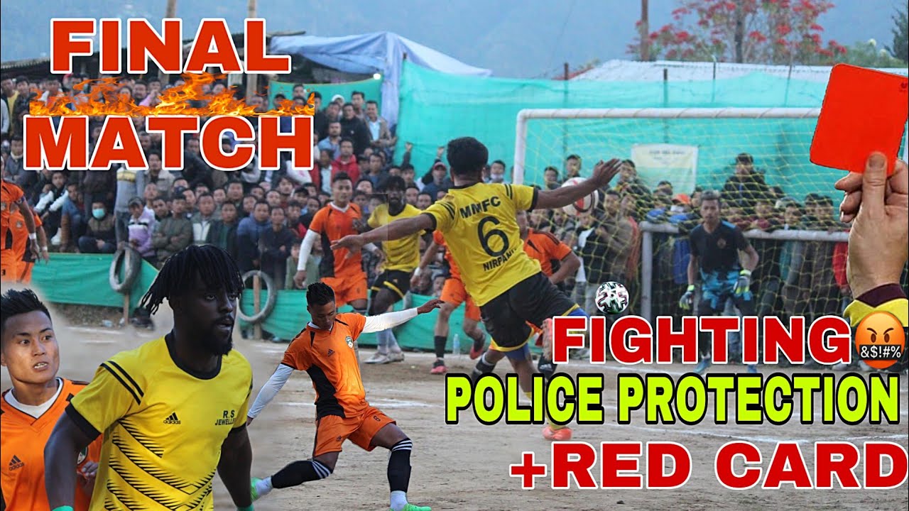 POLICE PROTECTION || MMFC NIRPANI VS MFC MANEYBANJYANG || #langurdanggoldcup2024