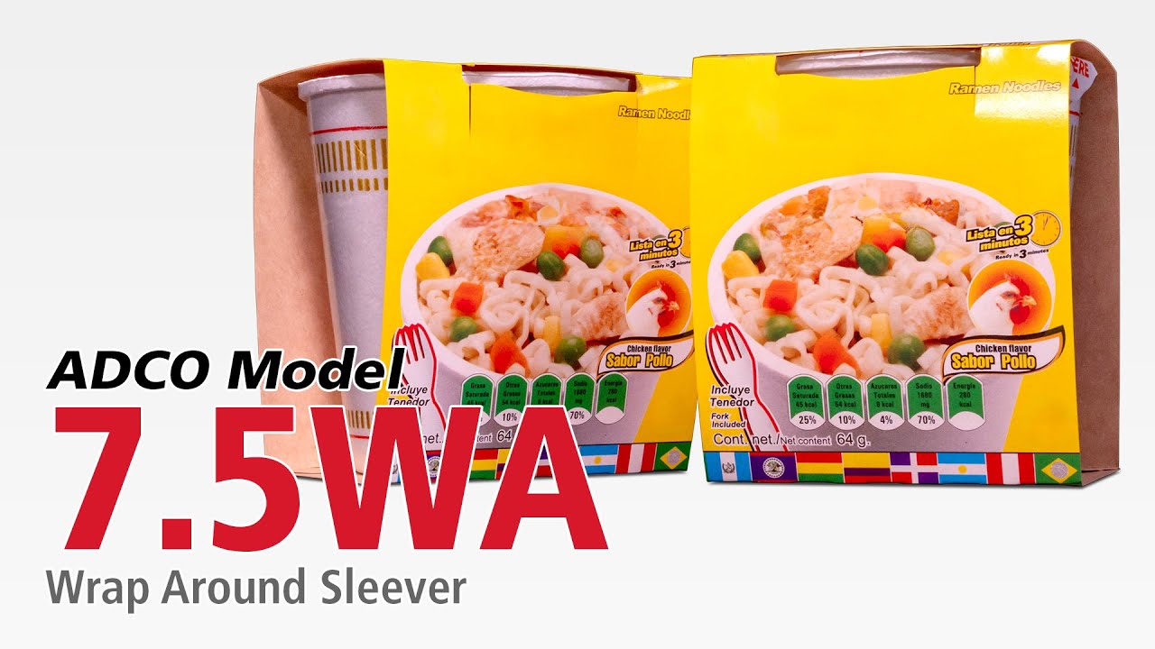 ADCO WA Wrap-Around Cartoner: Efficient, Flexible & Cost-Effective Packaging Solutions