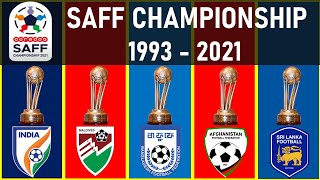 SAFF CHAMPIONSHIP • ALL WINNERS | 1993 - 2021 | INDIA 2021 CHAMPIONS screenshot 5