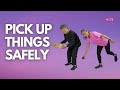 How to Lift Things Safely to Avoid Back Pain for Seniors