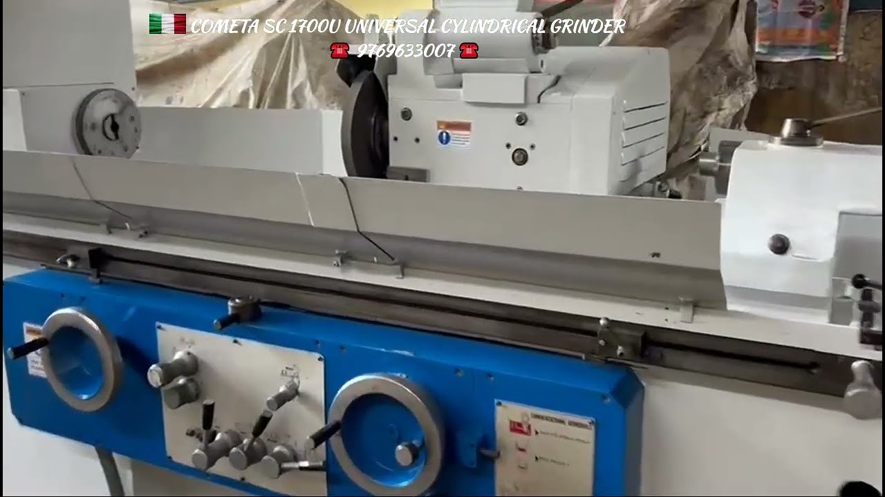 Cylindrical Grinder Cometa SC 1700U - Call/WA at 9769633007 #cylindricalgrinder #machines #rabale
