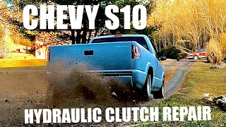 Chevy S10 Hydraulic Clutch Repair/ Master Cylinder and Slave Cylinder Replacement