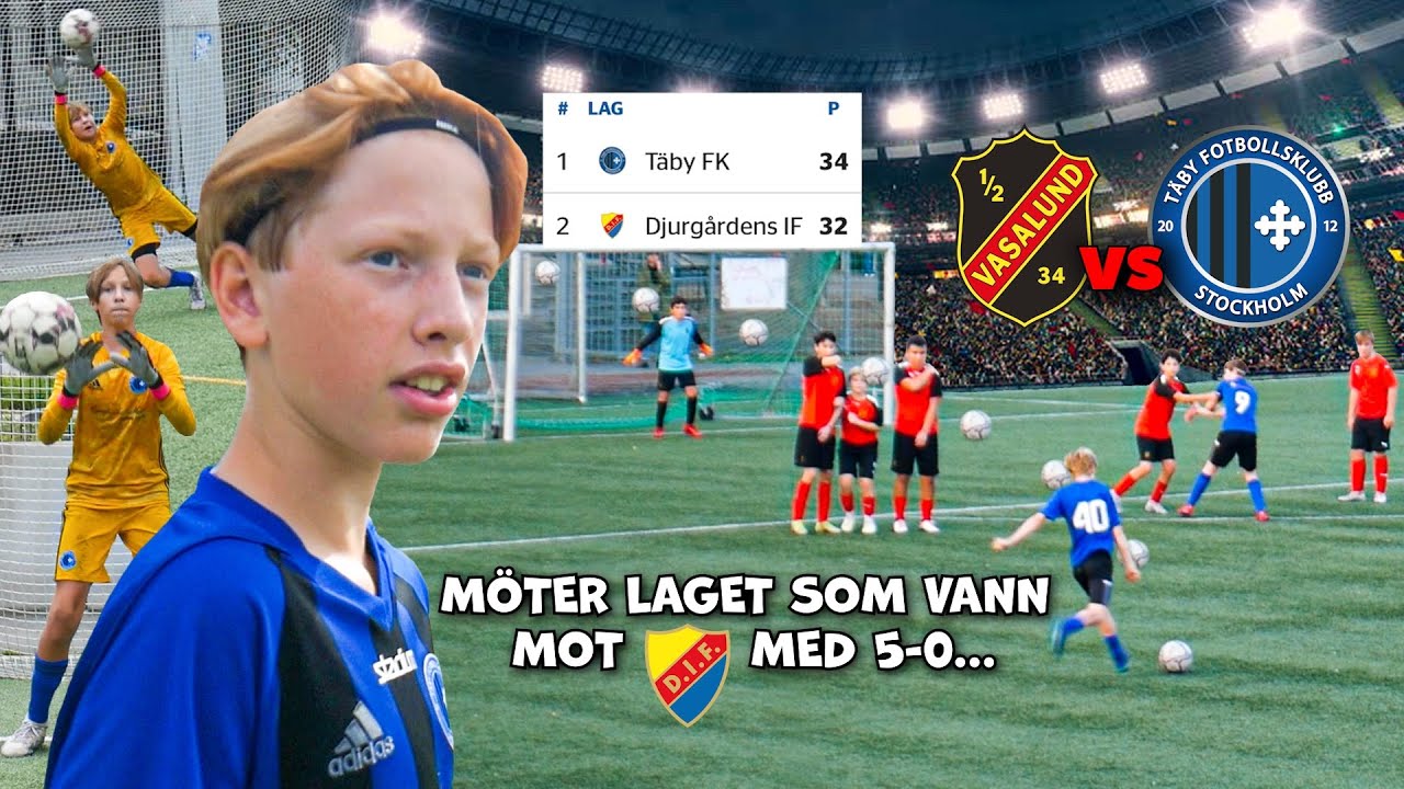 VI BEHÖVDE VINNA MATCHEN FÖR ATT VINNA SERIEN & DÅ HÄNDE DETTA! | Vasalunds IF-Täby FK (P09)