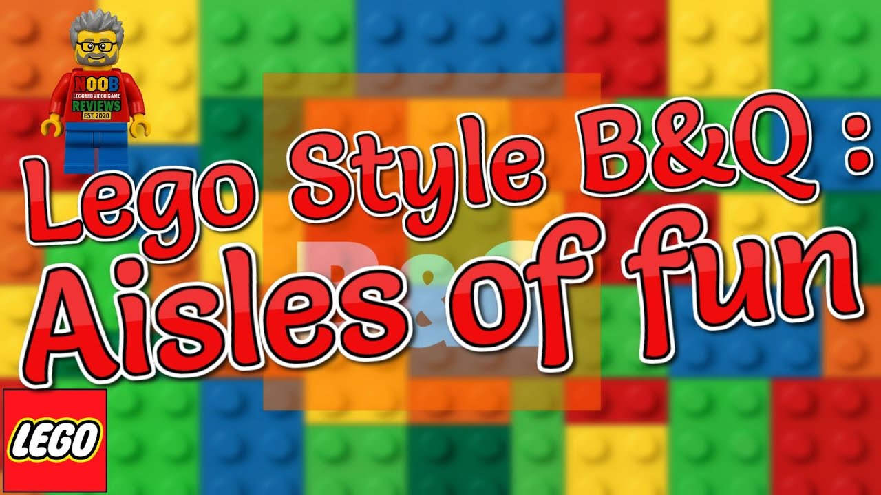 Коллекция B&Q «Lego»: проходы, инструменты и крошечные тележки! 