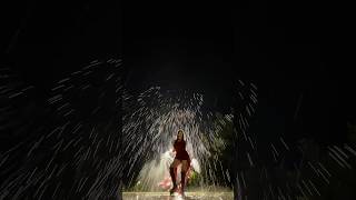 Can’t take my eyes off you dance challenge with water bottles
