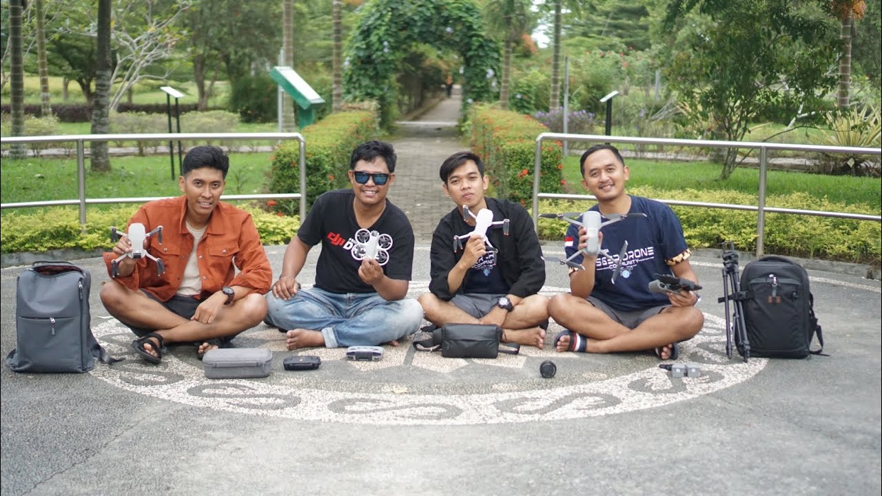 Kopdar drone Lampung di Labirin kampus ITERA - #vlog003 - YouTube