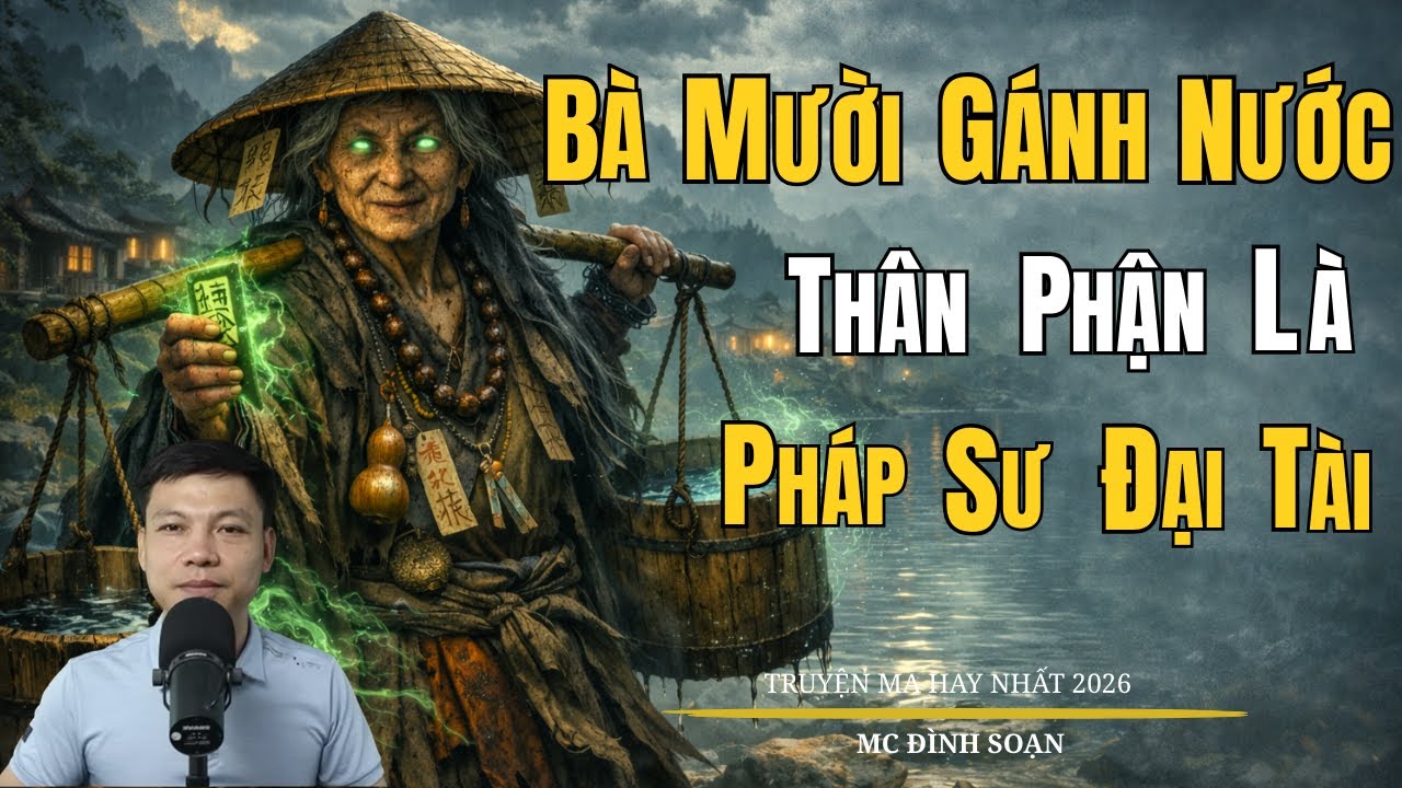 BÀ MƯỜI GÁNH NƯỚC THÂN PHẬN LÀ PHÁP SƯ ĐẠI TÀI | Truyện Ma Đình Soạn - Chuyện Ma Kinh Dị Hay Nhất