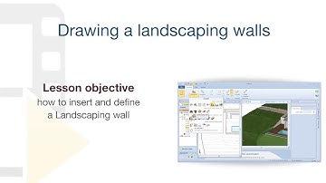 Edificius Tutorial - Drawing a landscaping wall - ACCA software