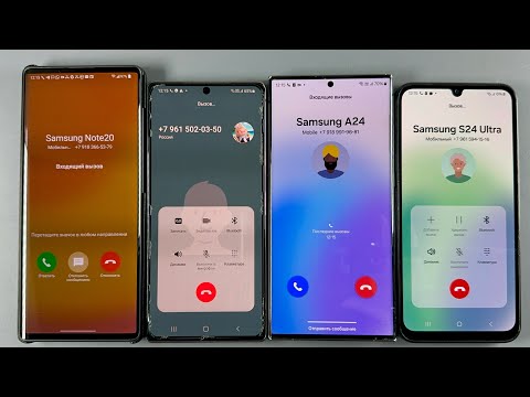 Incoming Call LG Wing + Samsung Galaxy Note 10 + Samsung Galaxy S24 Ultra + Samsung A24