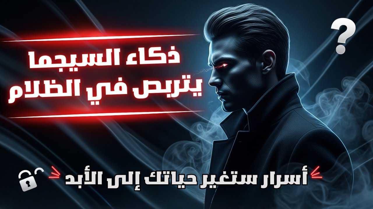 ذكاء السيجما يتربص في الظلال... أسرار غامضة ستغير نظرتك للحياة إلى الأبد!