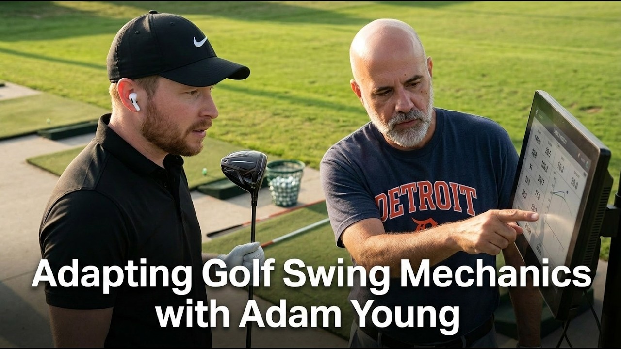 Adapting Golf Swing Mechanics with @adamyounggolf