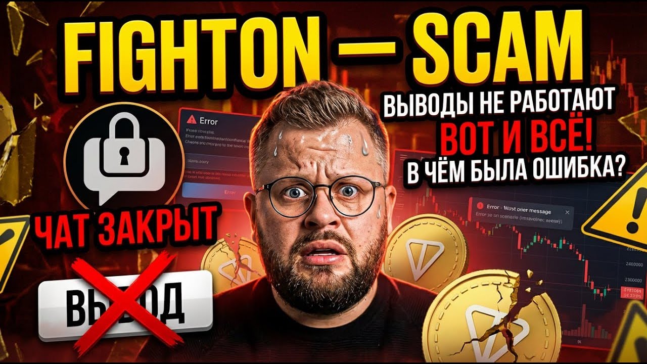 FIGHTON - ВОТ И ВСЁ! В чём причина быстрого СКАМа?