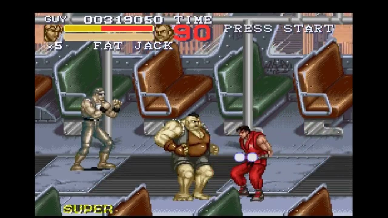 Final Fight 3 Guy Special Move 
