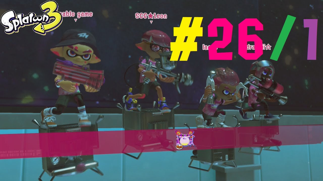 26/1 Music Time! [Part 1] Splatoon 3 (Splatfest Drums vs. Guitars