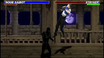 MKT PSX - Noob Saibot Infinite combo (Klassic)