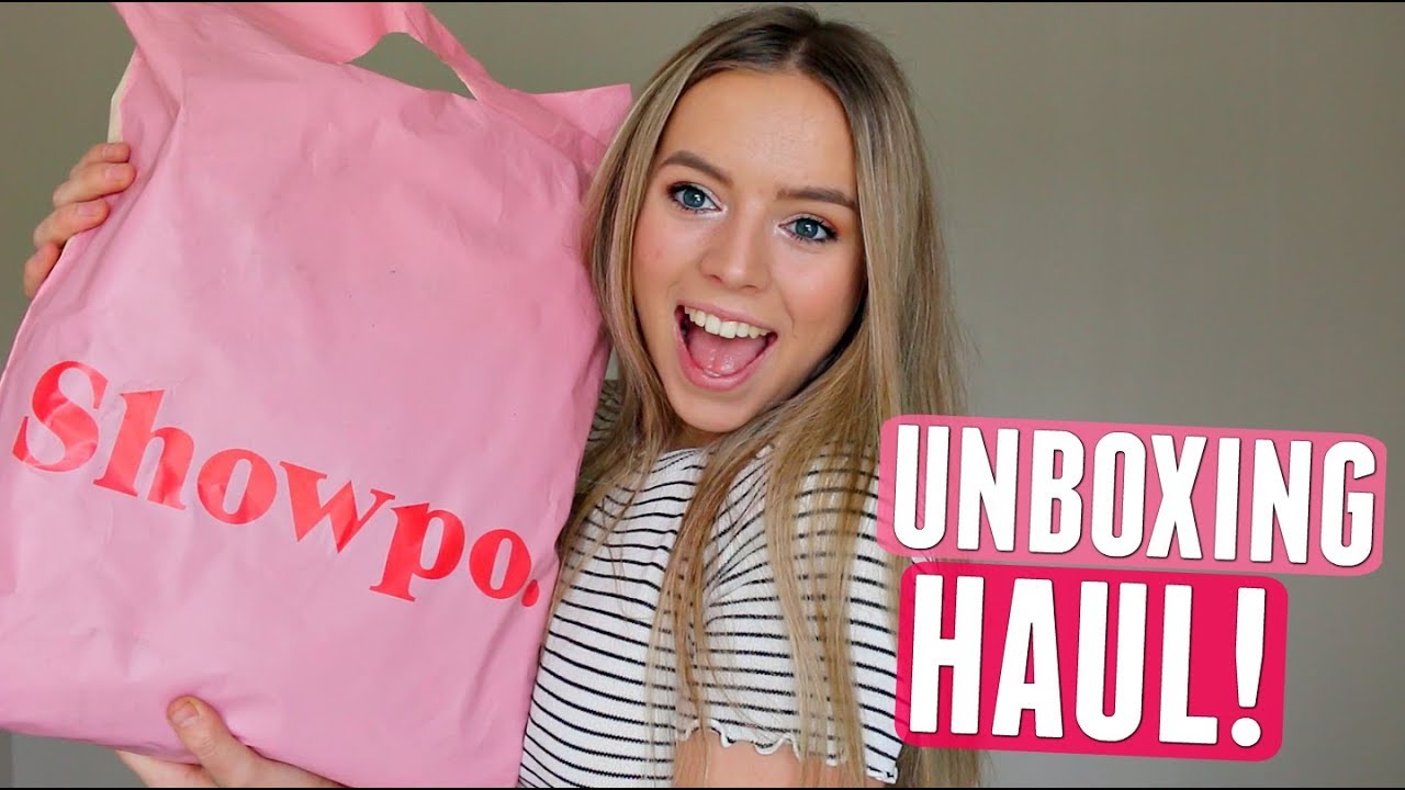 CLOTHING UNBOXING & TRY-ON | SHOWPO FIRST IMPRESSIONS! - YouTube
