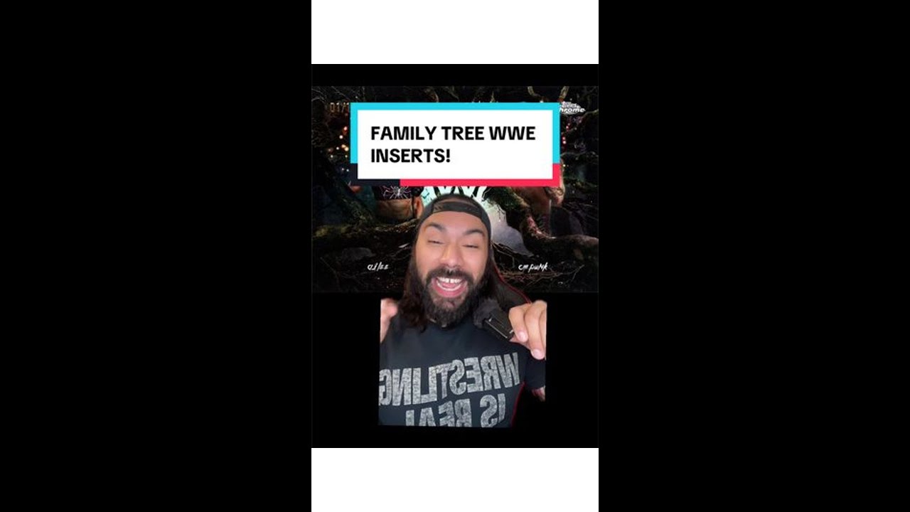 Family Tree inserts are back in 2026 Topps Chrome WWE and a HUGE name was just confirmed! #wrestling