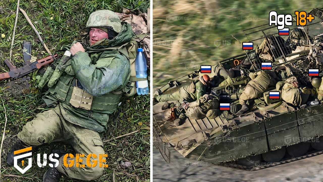 Drone Appears, Russian Soldiers Panic – GoPro Records the Final Seconds