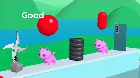 Slice It All ​- All Levels Gameplay Android,ios (Levels 27-30) mobile games - Dont Slice the cat