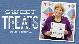 Click here for supplies: http://bit.ly/sweettreats_yt2 jenny doan
demonstrates how to make a sweet treats quilt using cake mix recipe 1
by miss rosie's quilt...
